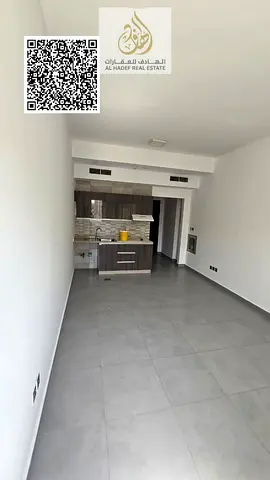 Studio apartment for annual rent in Al Rawda area, excellent finishing and space.