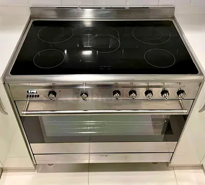 Smeg Electric Cooker 5 Burner 90 Cm Latest Model