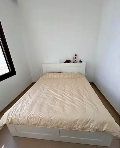 IKEA Brimness Double size bed frame with mattress. - Good Condition
