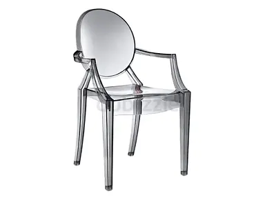 Transparent smoke Ghost chair