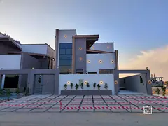 For rent: A luxurious villa in Ajman with excellent finishing, located directly behind Al Hamidiya P