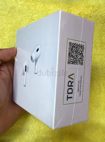 Brand new sealed wireless earbuds (TDRA-labelled) - unopened box