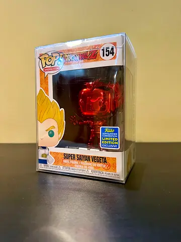 Funko Pop! Dragon Ball Z #154 Super Saiyan Vegeta (Red Chrome) - Limited Edition