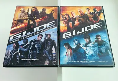 2 G.I. Joe Movie DVD’s