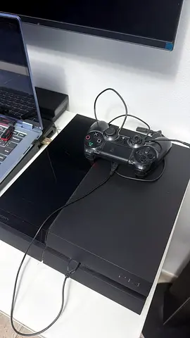 Sony PS4 Slim console - used, working condition with controller and 3 games