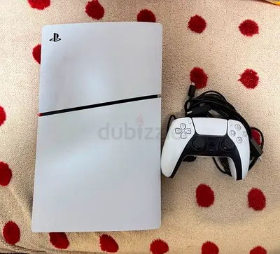 Sony PlayStation 5 Slim 1 TB with DualSense Controller - Great Condition