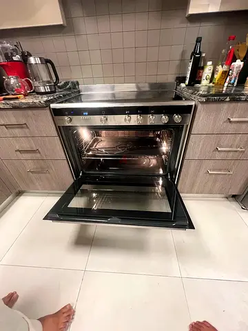 Siemens latest model IQ-700 electric ceramic 5 hobs stove oven dual fan cooking range 90x60 stove bz