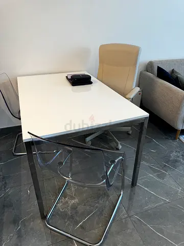 White IKEA Table
