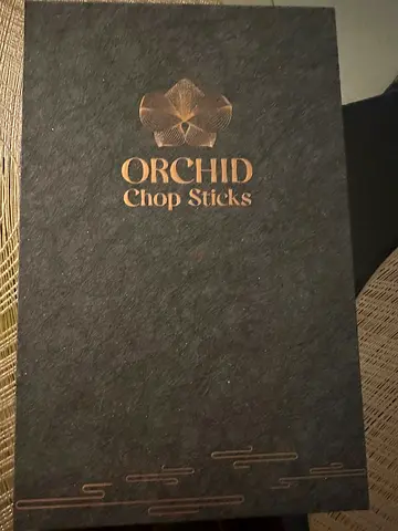 ORCHID Chopsticks Gift Set – Premium Asian Dining Set 🎁