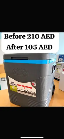 Portable Rolling Cooler / Icebox - Good Condition