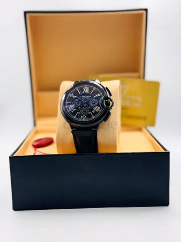Cartier classy watch with chrono mens