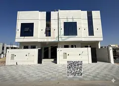 Luxury corner villa for rent, first tenant, in Al Yasmeen with a modern design and a prime location