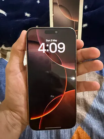 iPhone 16 Pro Max - Desert Titanium, Good Condition, Comes with Box