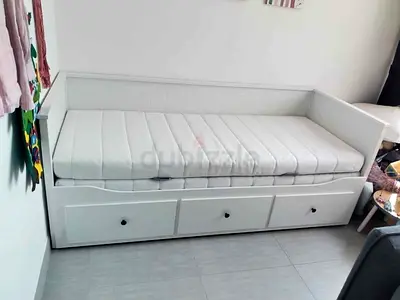 IKEA Hemnes Daybed with 2 Mattresses - Great Condition