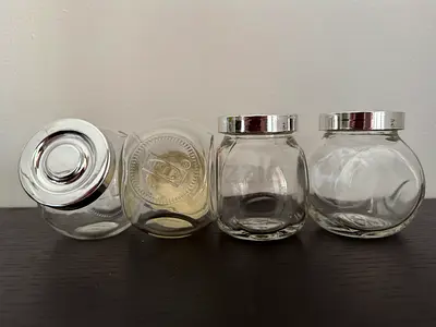 IKEA RAJTAN Spice Jar Set of 4