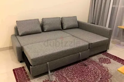 IKEA Friheten Sofa Cumbed Grey L-shaped Sofa Bed with Storage - Convertible Corner Couch