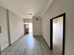 A one-bedroom apartment with a living room is available for annual rent in Al Jurf 3, Ajman, behind