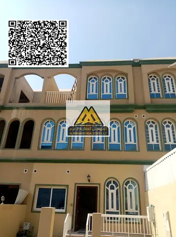 A 3-bedroom apartment with a living room for annual rent, located directly on Sheikh Mohammed Bin Z