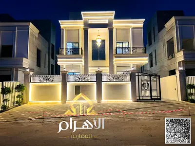 Modern villa for sale in Al Helio, Ajman | 6 master bedrooms, registration and ownership fees included