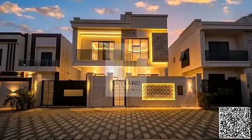 Luxury two-story villa for sale in Al Zahia - Ajman