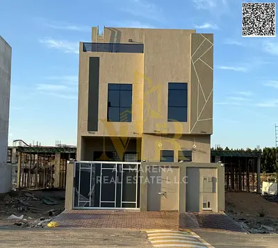 : Villa in Al Zahia, two floors, 4 rooms, majlis and hall, directly from the owner, personal finish