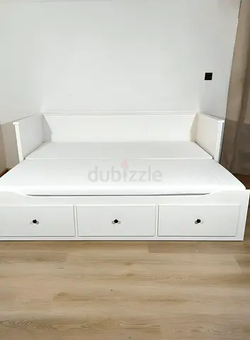 IKEA Hemness Daybed With 2 Mattress with Storage Drawers