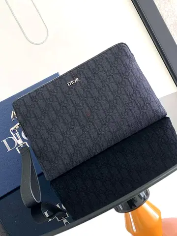 Dior A4 zip pouch
