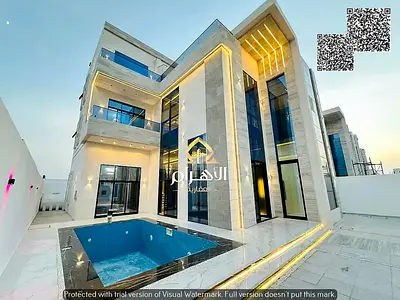 Luxury corner villa for sale in Al-Haliyo 2 – Consists of 6 bedrooms, three floors with a roof terrace | Private pool | Price includes everything - Vi