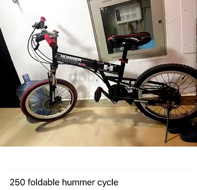 Foldable cycle hummer