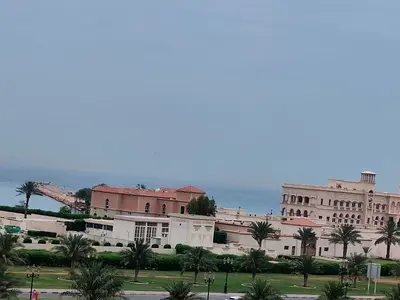 One bedroom and living room, first occupancy in Al Qulay'ah, first building from the Corniche