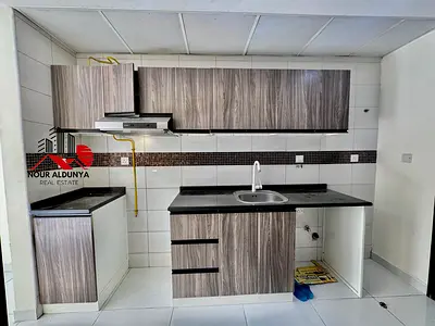 ( MONTHLY PAYMENTS )12 CHEQUES - SPACIOUS STUDIO AVAILABLE FOR FAMILY - RENT 36K - CAR PARKING + GY