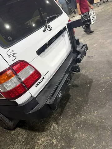 Lc100 rear metal bumper