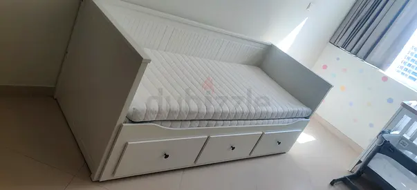 Ikea Day bed with two mettreses available in perfect condition