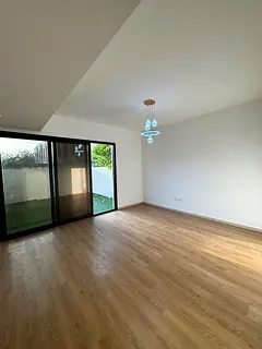 3 bedrooms + living room in Sharjah with maid's room, 4 bathrooms, built-in wardrobes, covered p