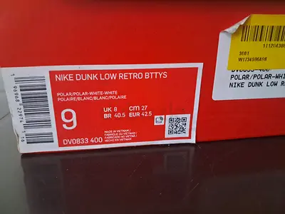 Nike Dunks Polar White