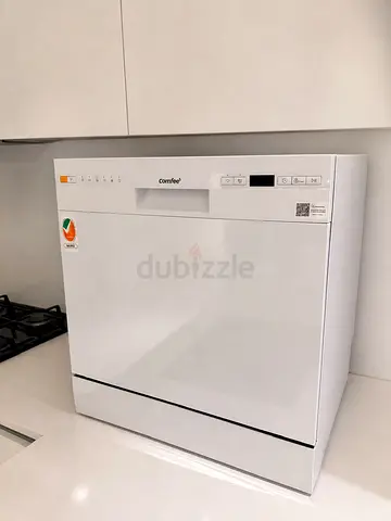 Comfee Countertop Dishwasher - Compact White, Excellent Condition