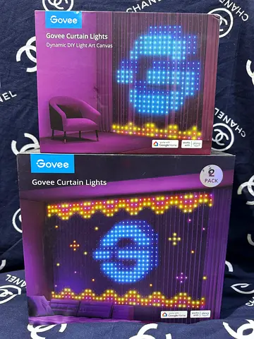 Govee LED Curtain Lights (2-pack) — Smart RGBIC Dynamic Light Curtains