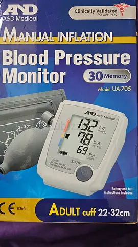BRAND NEW NEVER USED AD Blood Pressure Monitor