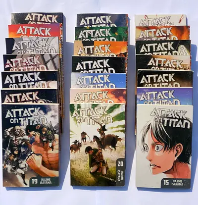 AOT 1-21 Manga Set