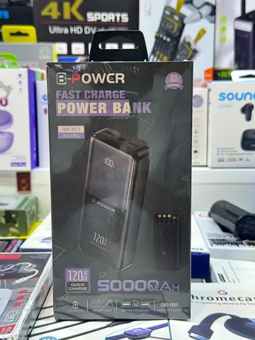 B-Power 50000mAh Fast Charge Power Bank (Brand New in Box)