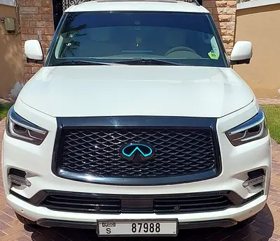Infiniti QX80 Black Edition 2016 - GCC Specs - Excellent Condition