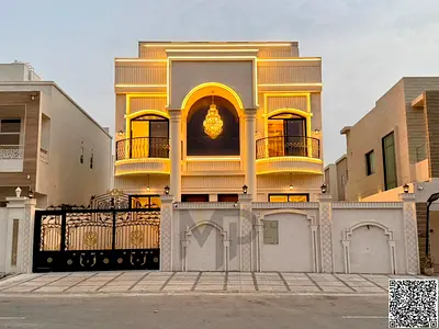 Villa overlooking two streets, two floors and a roof, classic design, price including electricity and water, freehold ownership for all nationalities