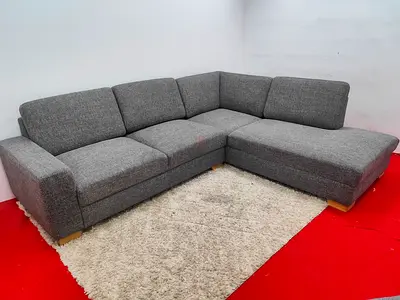 Ikea Sorvallen gray lshape sofa for sale