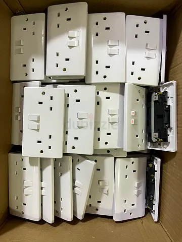 50 novex double sockets - used only once