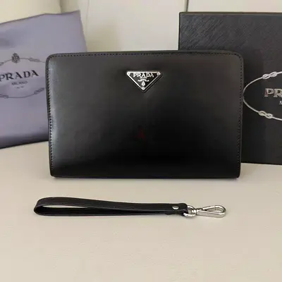 Prada Saffiano leather pouch