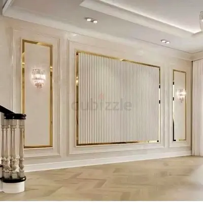 Wall decor pvc paneling and wall moulding Service