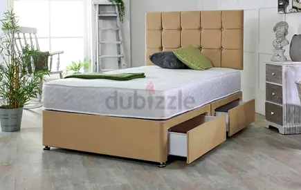 Double Size Brand New Fully Custom Made with 2 Drawers
