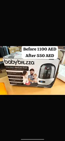 Baby Brezza One-Step Sterilizer  Dryer - new, Good Condition