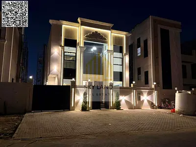 With only a 10% down payment | Own a luxury villa in Al Helio 2, Ajman | 5 master bedrooms (G+2) | Competitive price including registration