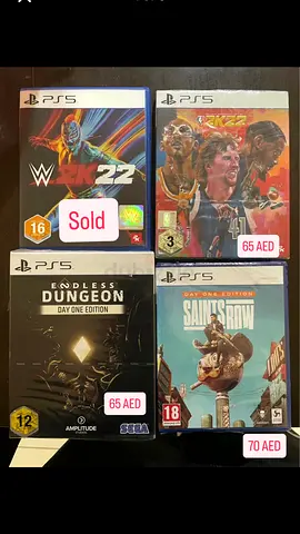 Limited edition PS5 Games